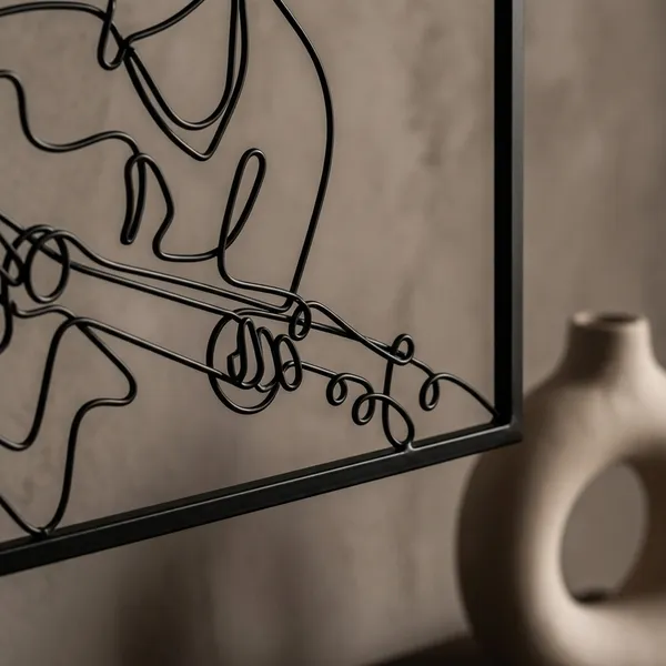 Modern_Minimalist_Continuous_Line_Art_Wall_Frame_-_Musician_With_Guitar