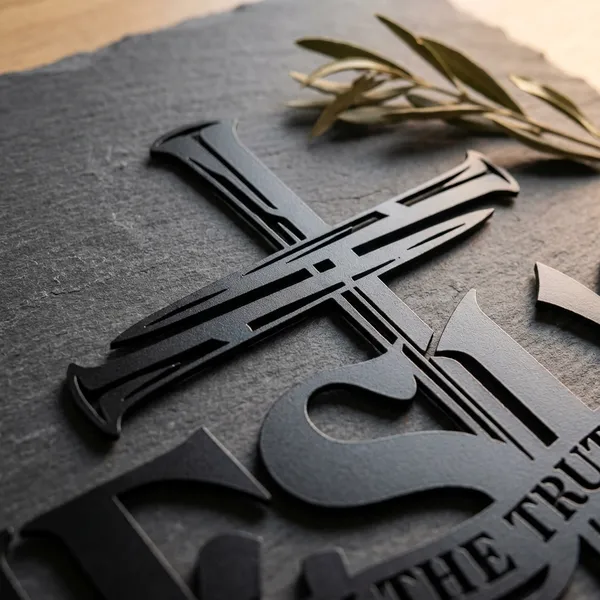 Jesus_The_Way_The_Truth_The_Life_-_Christian_Religious_Cross_Typography_Wall_Decal/Sticker