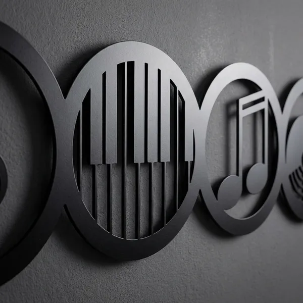 Music_Themed_Metal_Wall_Art_-_Set_Of_4_Circular_Panels