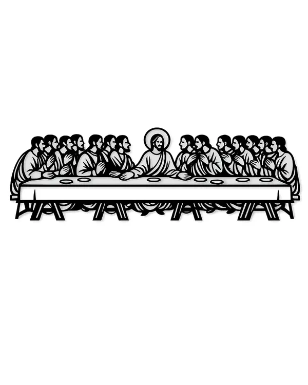 The_Last_Supper_Metal_Wall_Art_-_Christian_Religious_Home_Decor