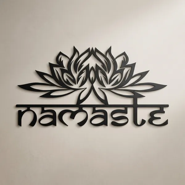 Namaste_Lotus_Wall_Art_-_Decorative_Metal_Wall_Hanging