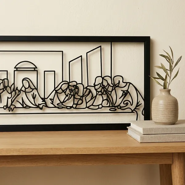 The_Last_Supper_Wall_Decor_Sticker_-_Religious_Art_Decal_(60Cm_X_25Cm)