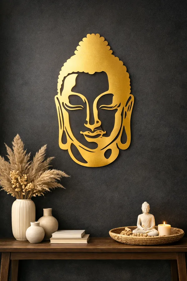 Buddha_Face_Wall_Decor_-_Black_Metal_Art