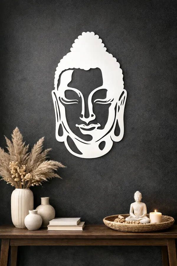 Buddha_Face_Wall_Decor_-_Black_Metal_Art