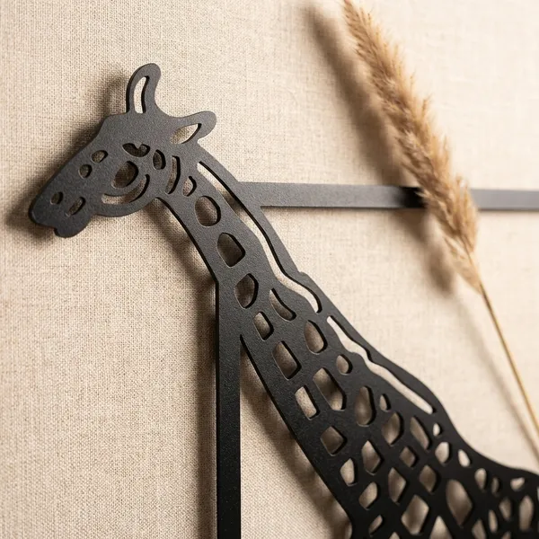 Metal_Giraffe_Wall_Art_With_Frame_-_Decorative_Silhouette