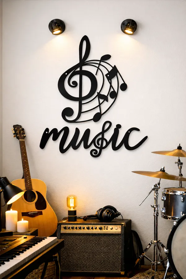 Decorative_Music_Note_Wall_Art_With_Treble_Clef_Design