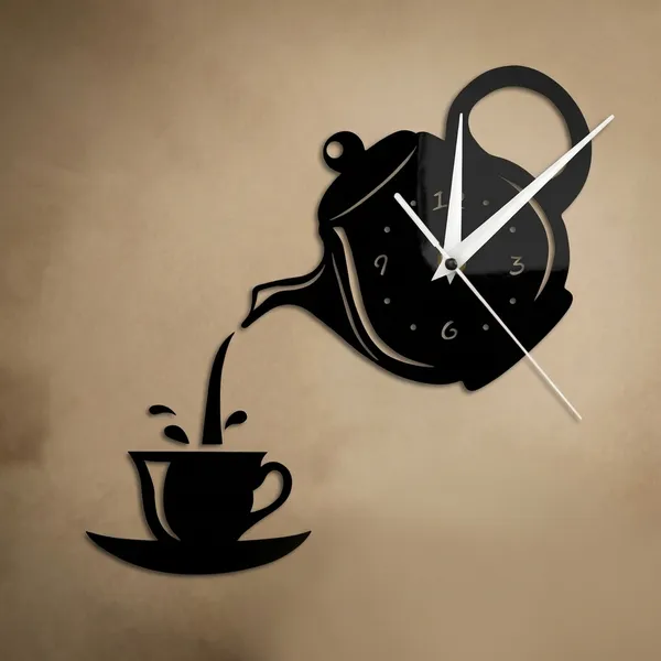 Teapot_And_Cup_Wall_Clock_-_Kitchen_Decor