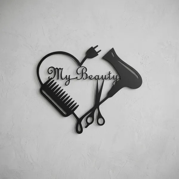 My_Beauty_Salon_Wall_Decor_-_Hair_Dryer,_Comb_&_Scissors_Design