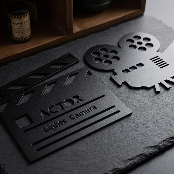 Hollywood_Cinema_Theme_Metal_Wall_Decor_Set_-_Movie_Reel,_Clapperboard,_Microphone,_Popcorn_&_Tickets_(6_Pieces)