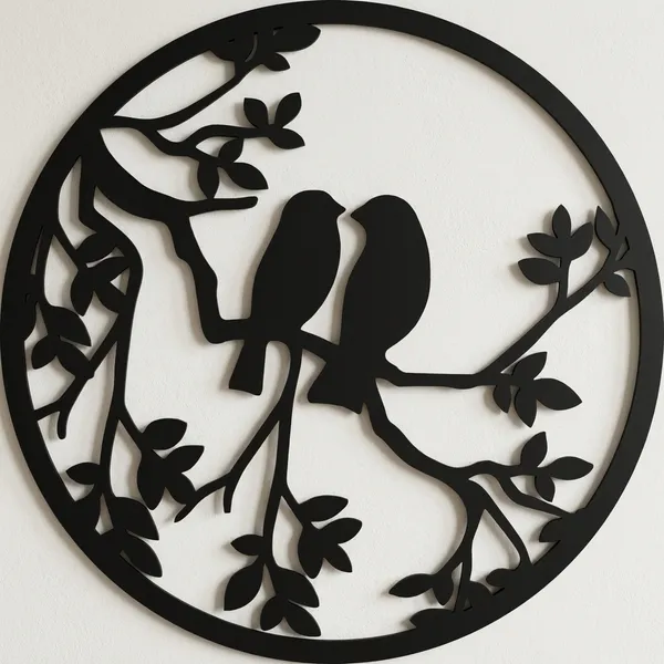 Decorative_Metal_Wall_Art_-_Two_Birds_On_Branch_Circle_Design