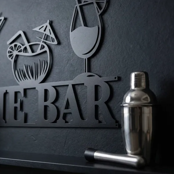 The_Bar_-_Metal_Wall_Decor_Sign_With_Cocktail_Glasses_Design