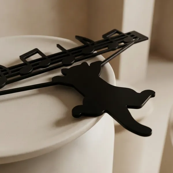 Musical_Notes_With_Hanging_Cat_Silhouette_Decor