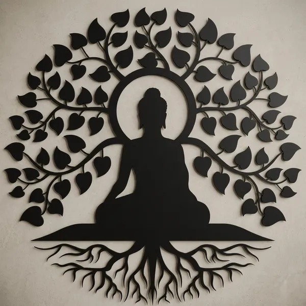 Buddha_Tree_Of_Life_Silhouette_Wall_Art_-_Meditation_&_Spiritual_Decor