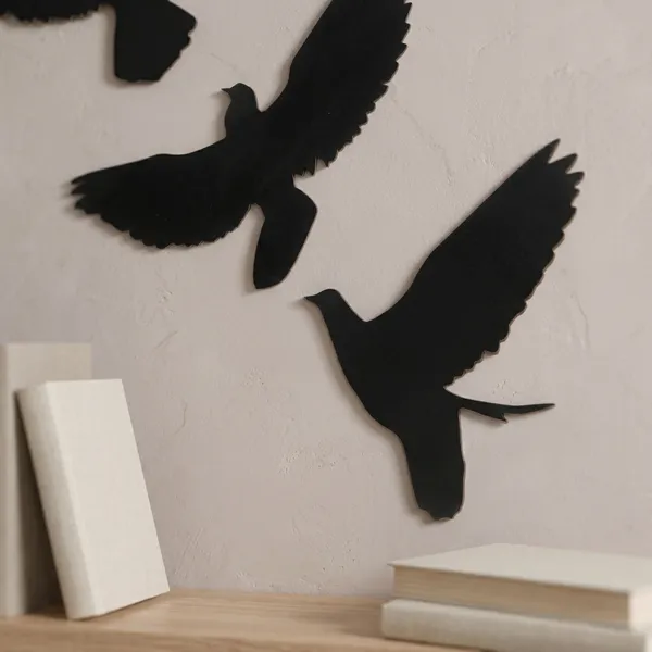Flying_Birds_Wall_Decor_-_Set_Of_4_Black_Bird_Silhouettes