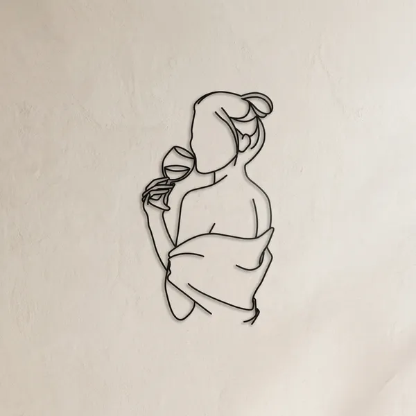 Modern_Abstract_Line_Art_Wall_Decor_-_Mother_And_Child_Silhouette
