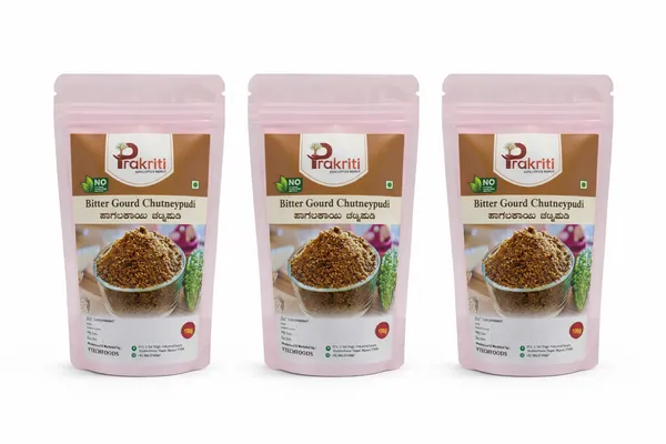 Bitter_Gourd_Chutney_Pudi_Karela_Chutney_Powder_Traditional_South_Indian_Recipe_Pure_Natural_Flavorful_Pack_Of_3