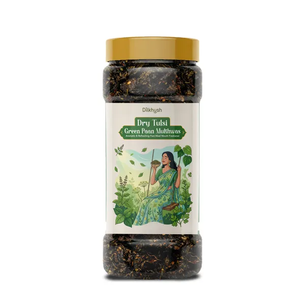 Dikhnush_Dry_Tulsi_Green_Paan_Mukhwas_Traditional_Indian_Mouth_Freshener