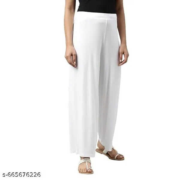 White_Premium_Lycra_Palazzo_For_Women