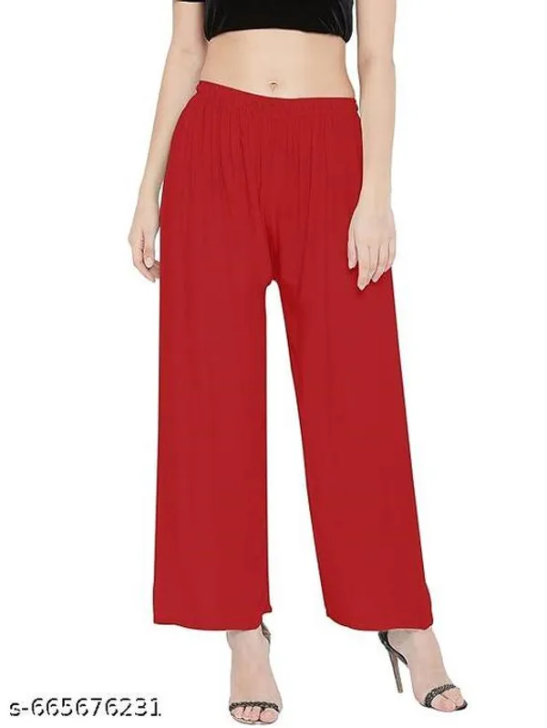 Red_Premium_Lycra_Palazzo_For_Women