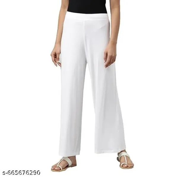 White_Premium_Lycra_Palazzo_For_Women
