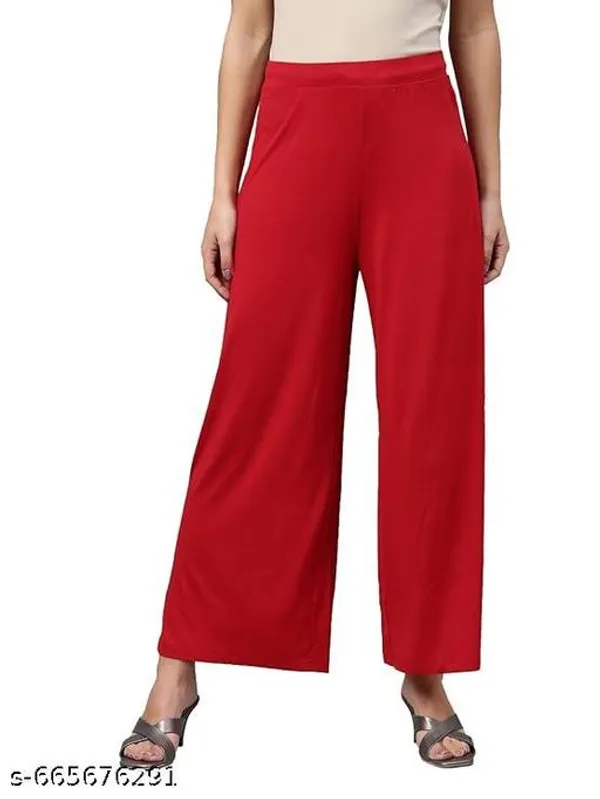 Red_Premium_Lycra_Palazzo_For_Women