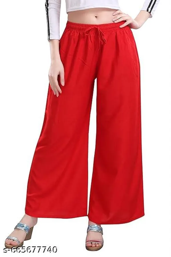 Red_Premium_Lycra_Palazzo_For_Women
