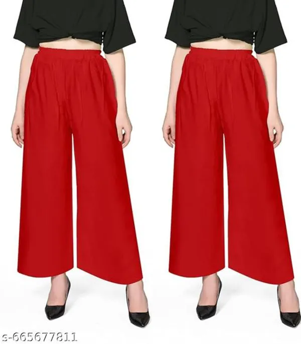 Red_Premium_Lycra_Palazzo_For_Women_Pack_Of_2