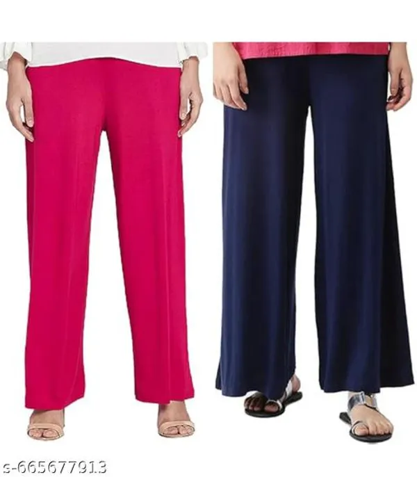 Multicolor_Premium_Lycra_Palazzo_For_Women_Pack_Of_2