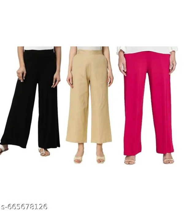 Multicolor_Premium_Lycra_Palazzo_For_Women_Pack_Of_3