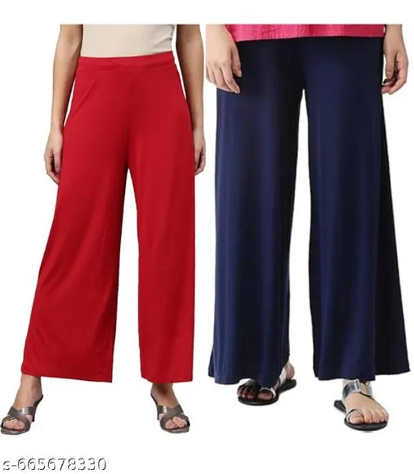 Red_And_Black_Premium_Lycra_Palazzo_For_Women_Pack_Of_2