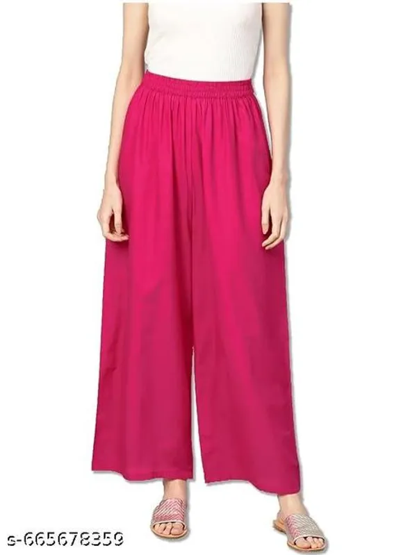 Pink_Premium_Lycra_Palazzo_For_Women