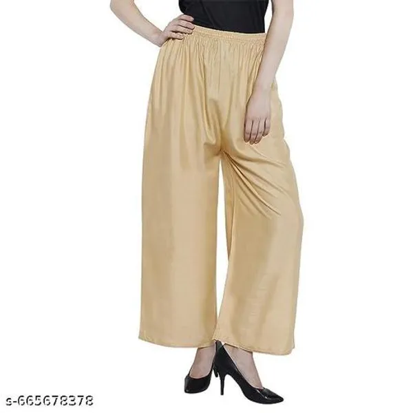 Yellow_Premium_Lycra_Palazzo_For_Women