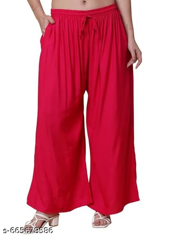 Pink_Premium_Lycra_Palazzo_For_Women