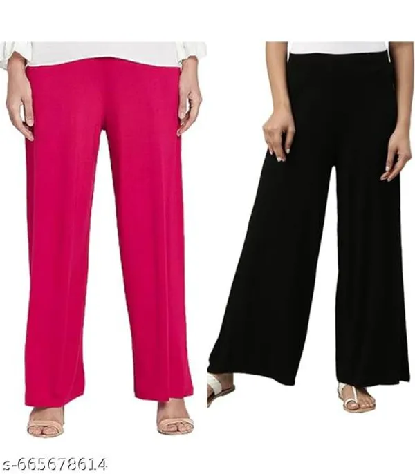 Multicolor_Premium_Lycra_Palazzo_For_Women_Pack_Of_2