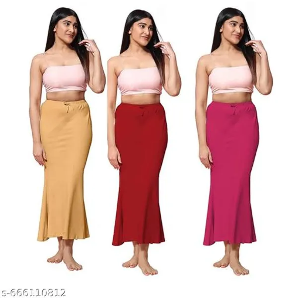Multicolor_Premium_Lycra_Shapewear_Petticoat_Skirt_For_Women_Pack_Of_3