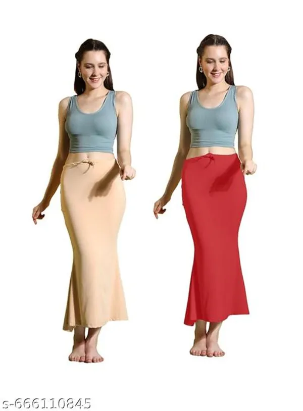 Multicolor_Premium_Lycra_Shapewear_Petticoat_Skirt_For_Women_Pack_Of_2