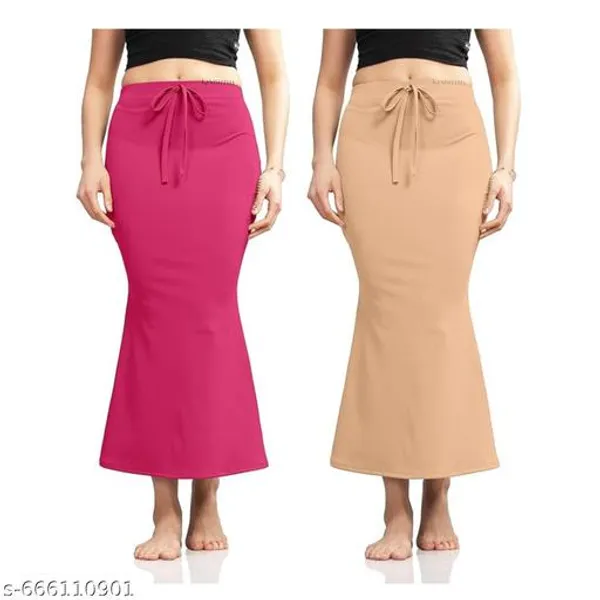 Multicolor_Premium_Lycra_Shapewear_Petticoat_Skirt_For_Women_Pack_Of_2