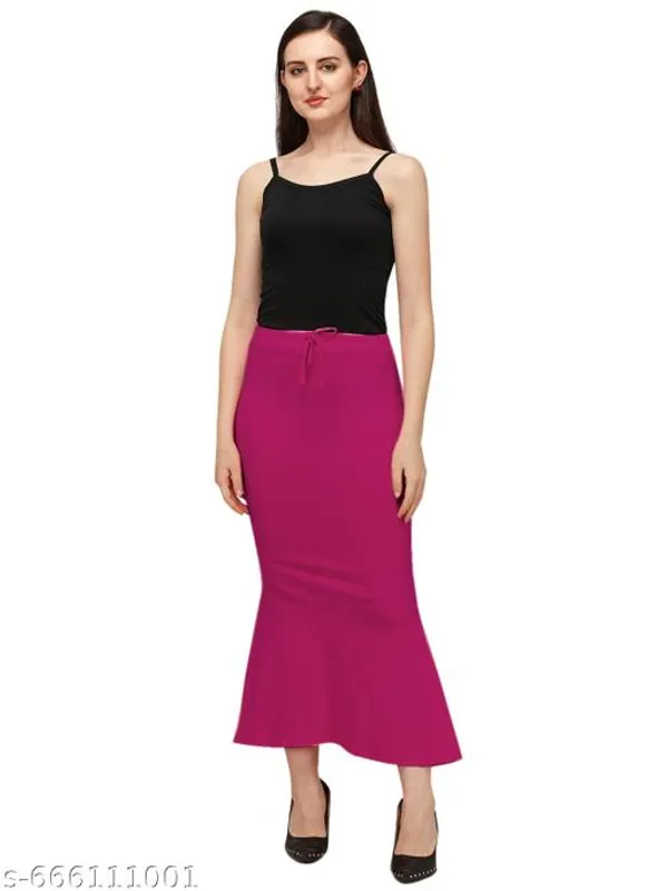 Pink_Premium_Lycra_Shapewear_Petticoat_Skirt_For_Women