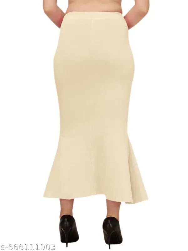 Beige_Premium_Lycra_Shapewear_Petticoat_Skirt_For_Women