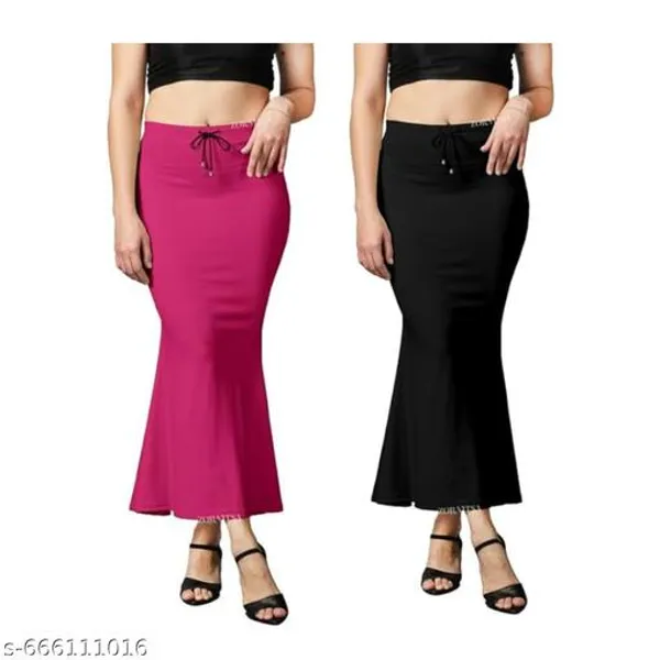 Pink_And_Black_Premium_Lycra_Shapewear_Petticoat_Skirt_For_Women_Pack_Of_2