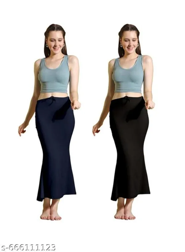 Multicolor_Premium_Lycra_Shapewear_Petticoat_Skirt_For_Women_Pack_Of_2