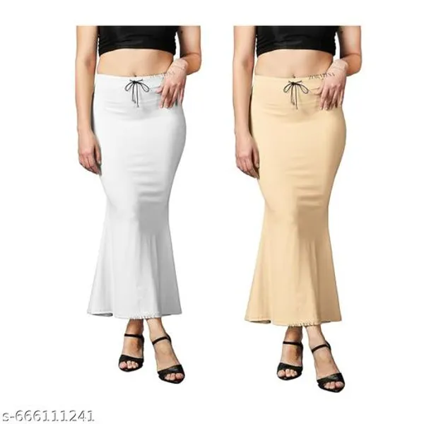 Gold_And_White_Premium_Lycra_Shapewear_Petticoat_Skirt_For_Women_Pack_Of_2