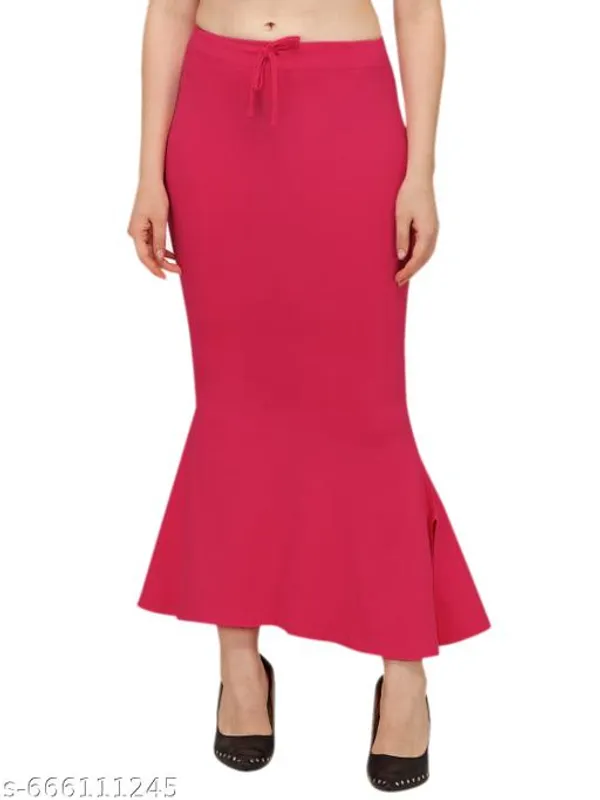 Red_Premium_Lycra_Shapewear_Petticoat_Skirt_For_Women