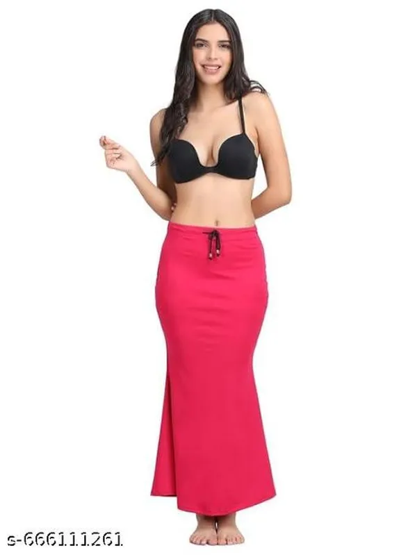 Pink_Premium_Lycra_Shapewear_Petticoat_Skirt_For_Women