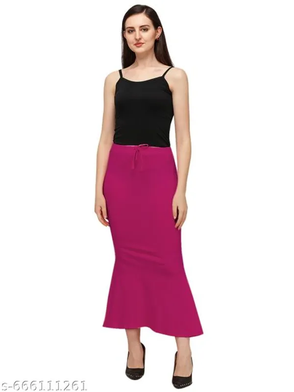 Pink_Premium_Lycra_Shapewear_Petticoat_Skirt_For_Women