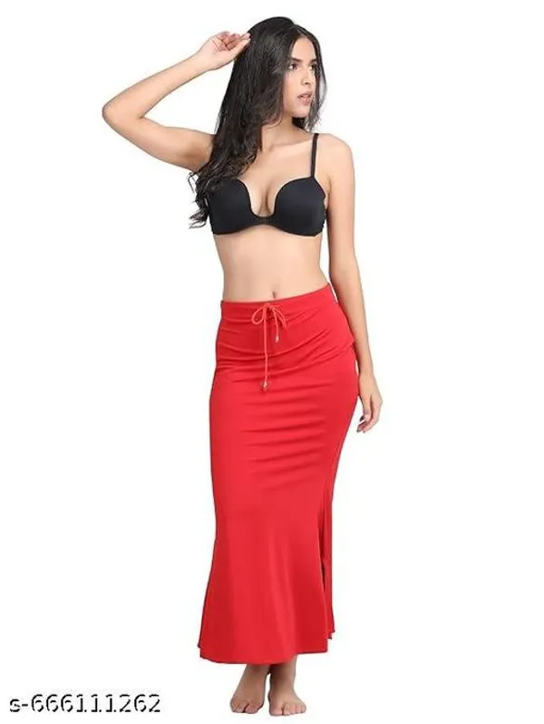 Red_Premium_Lycra_Shapewear_Petticoat_Skirt_For_Women
