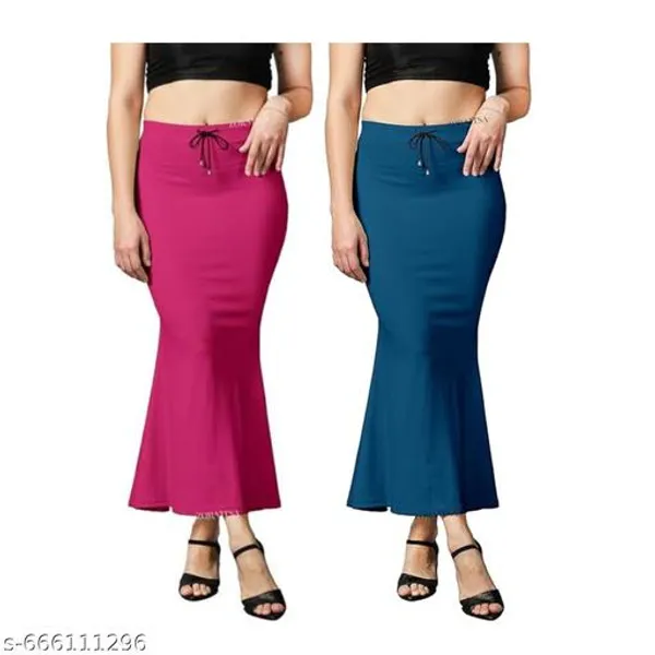 Multicolor_Premium_Lycra_Shapewear_Petticoat_Skirt_For_Women_Pack_Of_2