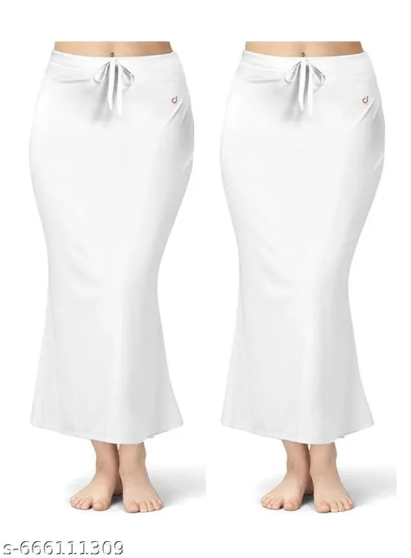 White_Premium_Lycra_Shapewear_Petticoat_Skirt_For_Women_Pack_Of_2