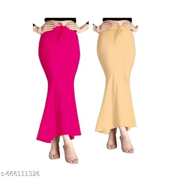 Multicolor_Premium_Lycra_Shapewear_Petticoat_Skirt_For_Women_Pack_Of_2