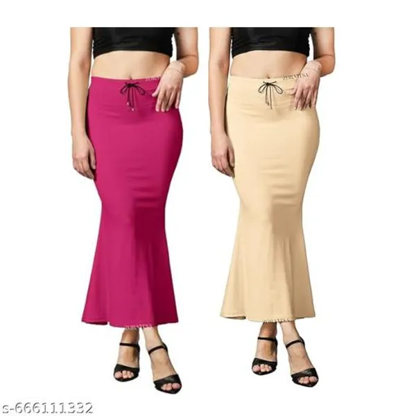 Multicolor_Premium_Lycra_Shapewear_Petticoat_Skirt_For_Women_Pack_Of_2